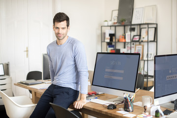 Young professional man portrait