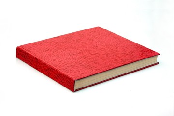 Book on white background