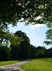 Park in Heepen, Bielefeld, Westphalia, Germany