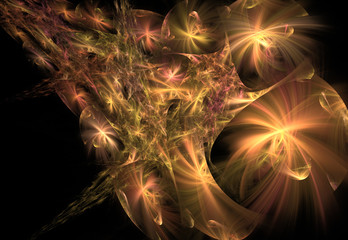 abstract fractal background