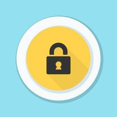 Lock Safety button illustration