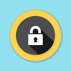 Lock Safety button illustration