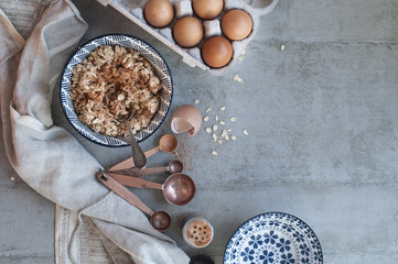 Baking in Process (Oat Cookies)