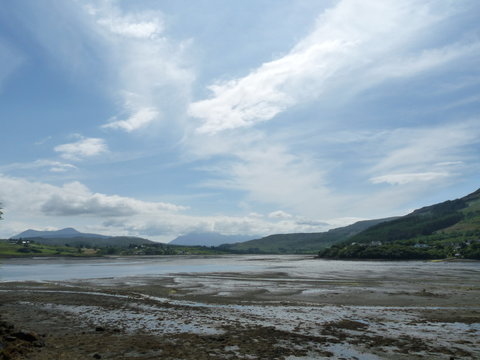 Blue Sky In Portee Isle Of Skye