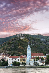 Dürnstein (Austria) on Summer Sunrise 