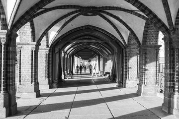 Berlin black and white streets