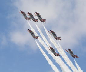 Exhibición aérea