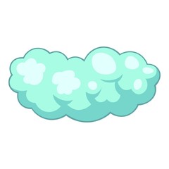 Medium cloud icon, cartoon style