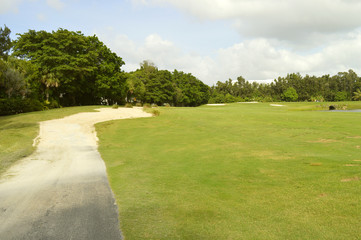Fototapeta premium Pole golfowe Bonaventure County Club