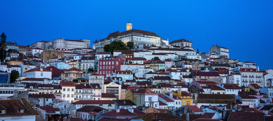 Portugal - Sonnenuntergang in Coimbra