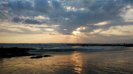 Sonnenuntergang auf Bali