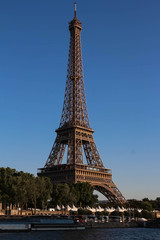 Fototapeta na wymiar The famous Eiffel Tower ,Paris, France.
