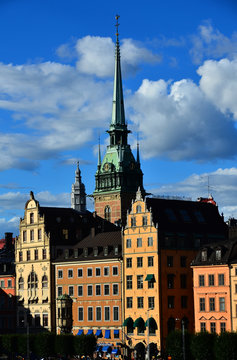 immeuble ancien à Stockholm
