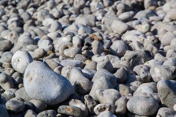 Normandie coast of France