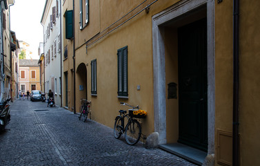 A street of an italian town