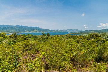Laguna de Arenal lake in Costa Rica