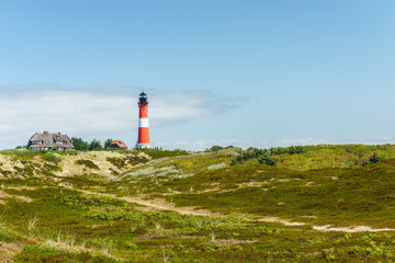 Fototapeta na wymiar Lighthouse Hörnum - Sylt, Germany