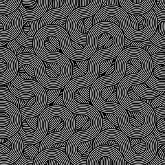 Vector seamless background from geometric pattern