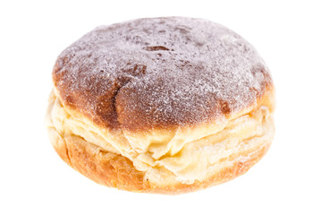 Krapfen isolated on white
