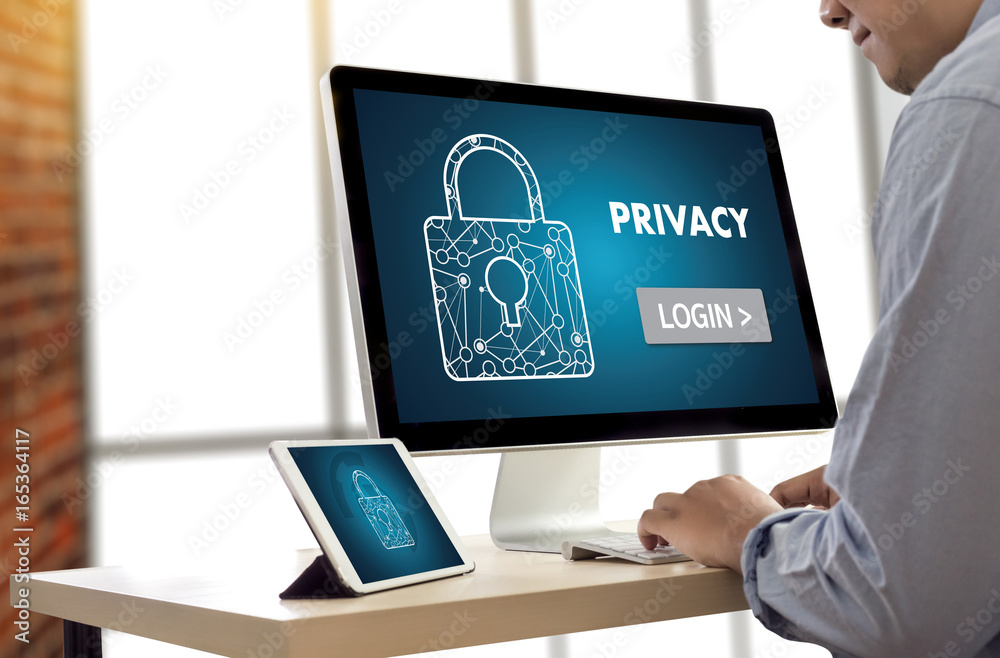 Poster privacy access login performance identification password passcode and privacy
