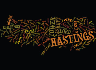 ASHBY CASTLE Text Background Word Cloud Concept