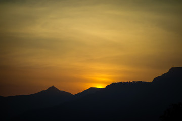 Mountains under the Sun