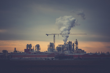 Polluting Industrial building