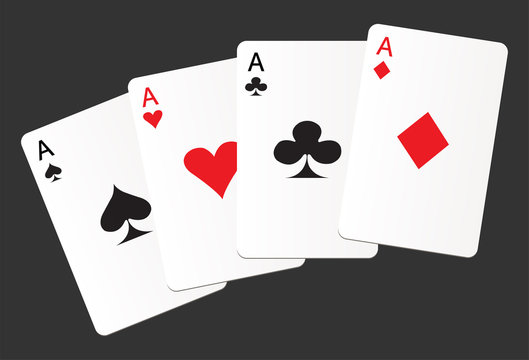 aces suit cards hearts clubs spades diamonds icon