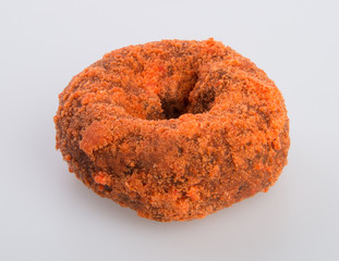 Donut or Sugared Apple Cider Donuts on a background.