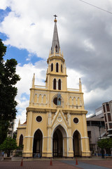 Fototapeta na wymiar Holy Rosary Church : Gothic・カトリック教会・バンコク