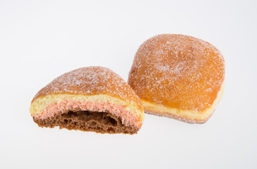 donut or sugar donut on a background.