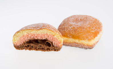 donut or sugar donut on a background.