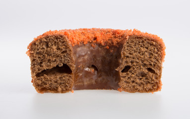 donut or fresh donut on a background.