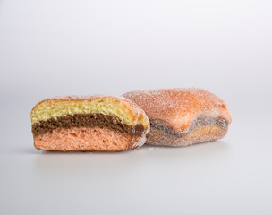 donut or sugar donut on a background.