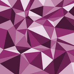 Fototapeta na wymiar Pink polygon abstract triangle background