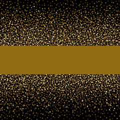 Christmas background concept design of gold gitter and shiny with copy space