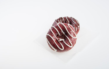 donut or fresh donut on a background.