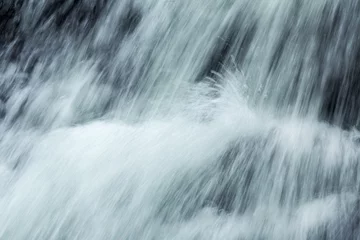 Foto op Plexiglas Rushing water within Carpenter's Falls in Granby, Connecticut. © duke2015
