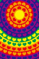 #Background #wallpaper #Vector #Illustration #design #clip_art #free_size red,pink,heart shaped pattern,cute,love,affection,happy,happiness,entertainment,Show business,party,advertisement poster,signs