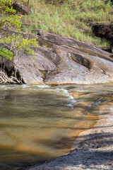 Granite rocks and Davies Creek