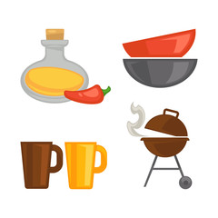 Different items for cooking