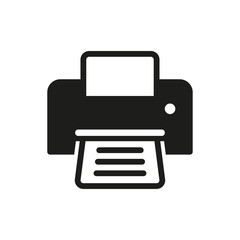 Printer vector icon.