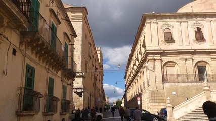 Fototapeta na wymiar Architektur in Sizilien, Italien