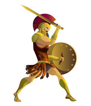greek trojan achaean soldier
