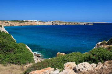 Baia di S'Arenal d'en castell - isola di Minorca (Baleari)