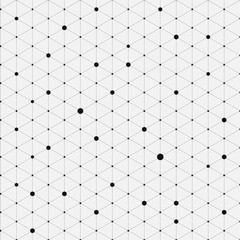 Modern stylish isometric pattern texture, Three-dimensional rectangle, Repeating geometric background with rhombus circles variously, vector
