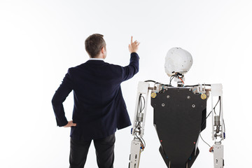 Passionate intelligent scientist programming artificial intelligence