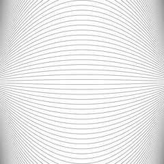Monochrome abstract line pattern background - vector graphic design