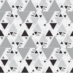 Modèle sans couture de triangle abstrait. Impression de fond triangulaire