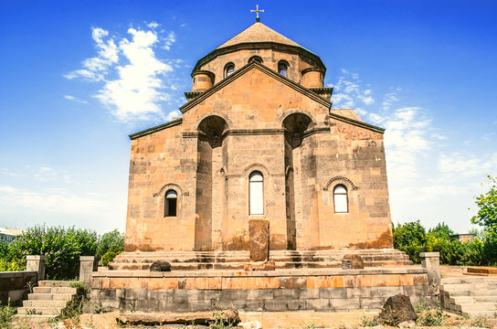 Rear facade of the Church of the Great Martyr Hripsime in Etchmiadzin
